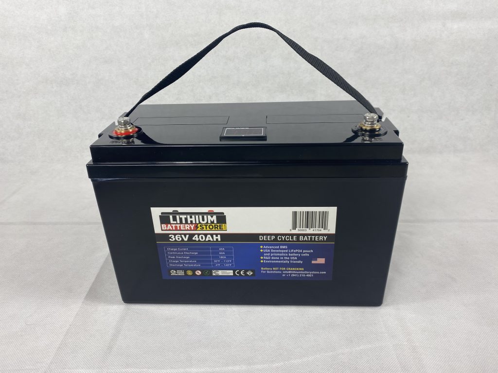 36 Volt Lithium Trolling Motor Battery 36V 40AH Lithium Battery