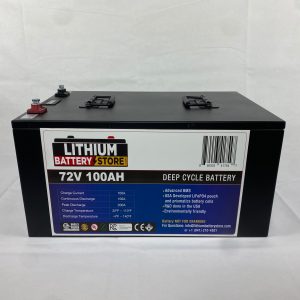 72V 100AH Lithium Battery
