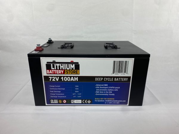 72V 100AH Lithium Battery